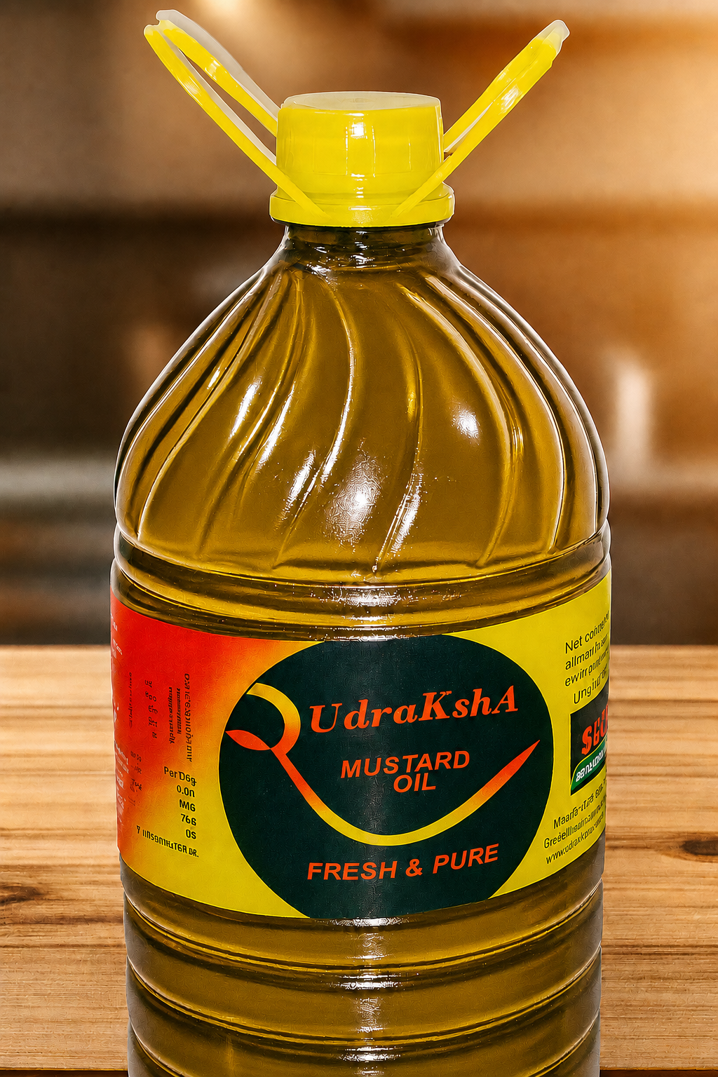Rudraksha mustard oil family jar